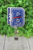 Buffalo Bills Badge/ID Holder Reel Aaria Tees