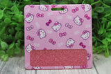 Pink Bow Cat Badge Buddy Aaria Tees