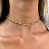Allison Beaded Choker Aaria Tees