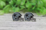 Dallas Cowboys Football Helmet Stud Earrings Aaria Tees