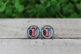 KC Current Women's Soccer Stud Earrings Aaria Tees