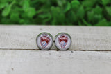 Colorado Rapids Soccer Stud Earrings Aaria Tees
