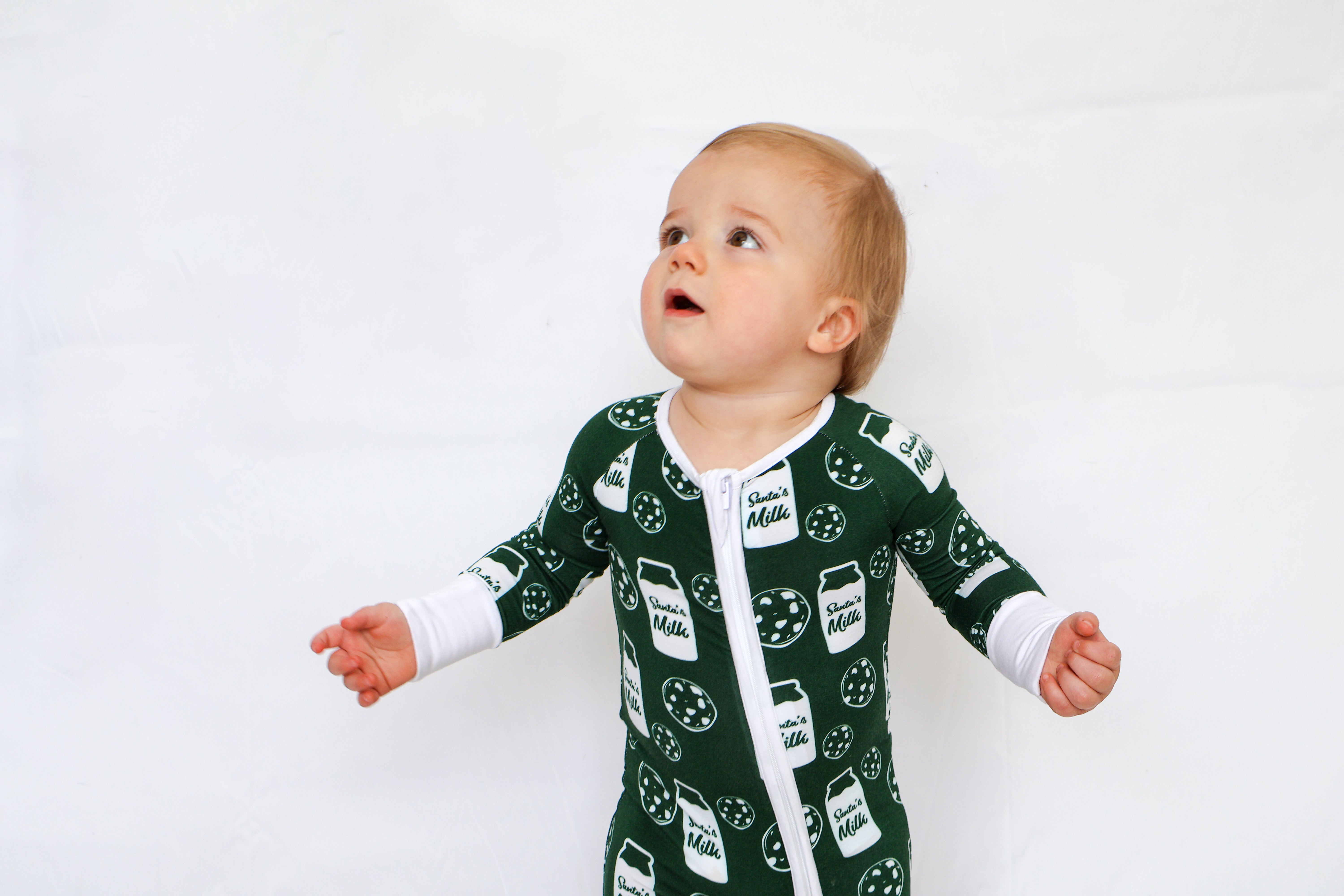 Santa’s Milk and Cookies Romper - Aaria Tees Aaria Tees