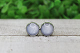 Golf Ball Stud Earrings Aaria Tees