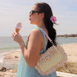 Seaside Sweetheart Shoulder Bag Polkadot Aaria Tees