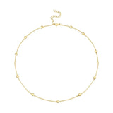 Esme Heart Necklace Aaria Tees