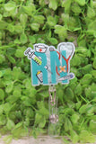 RN Badge Reel Aaria Tees