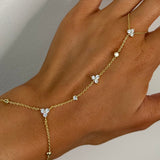 Kira Hand Chain Bracelet Aaria Tees