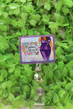 Coffee Scrubs Rubber Gloves Badge Reel Aaria Tees