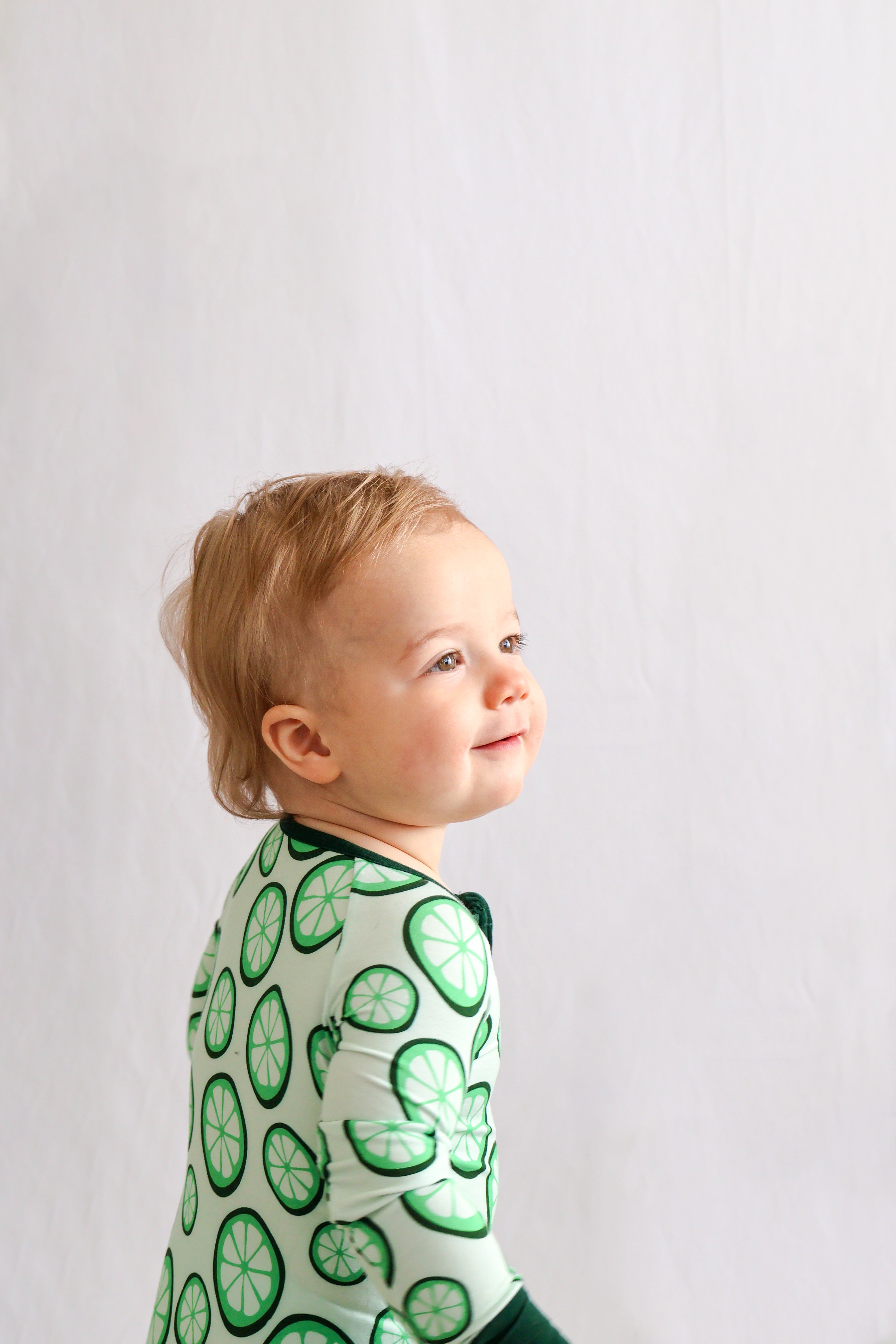 Lime Green Baby Romper - Aaria Tees Aaria Tees