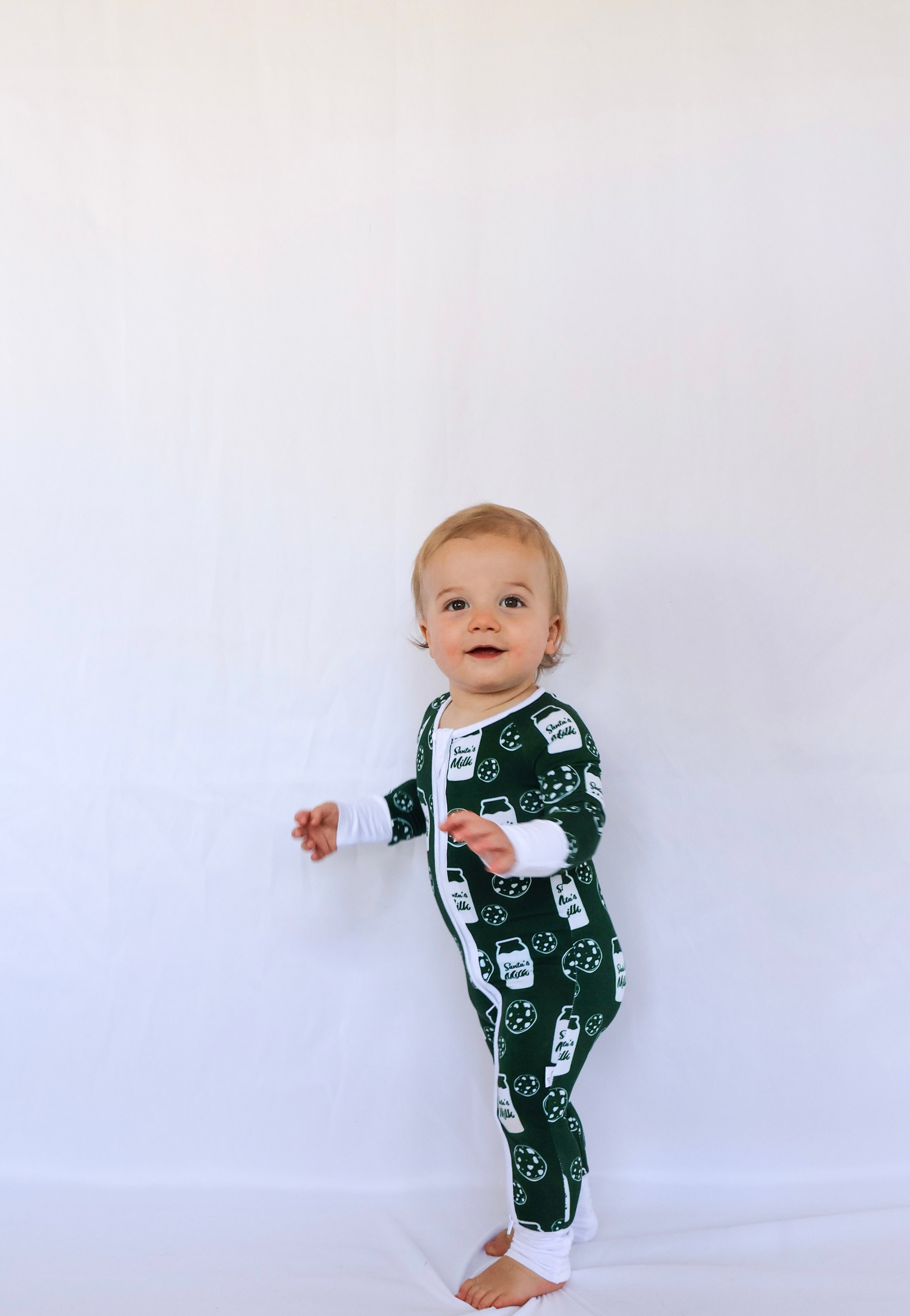 Santa’s Milk and Cookies Romper - Aaria Tees Aaria Tees
