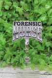 Forensic Nurse Badge Reel Aaria Tees