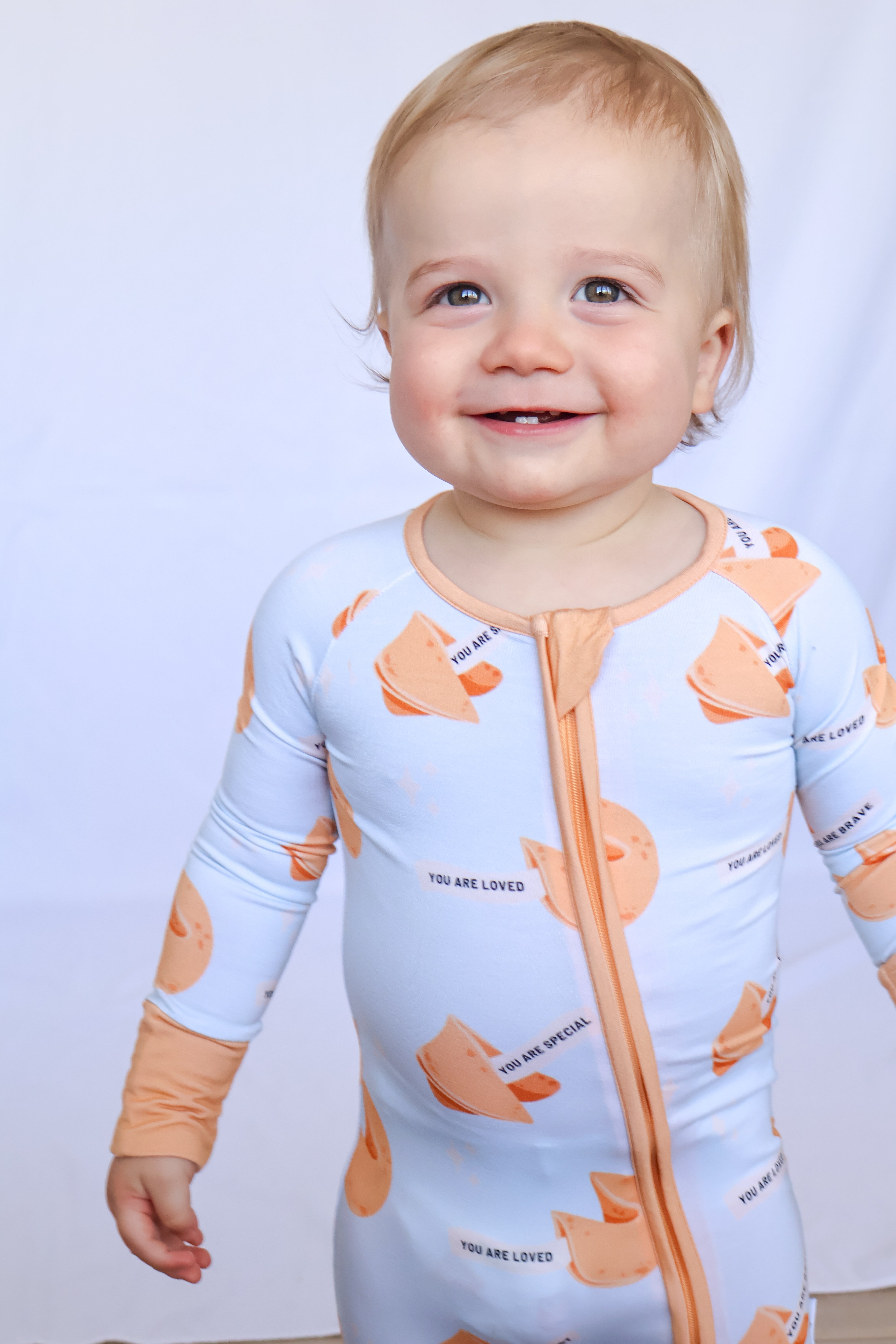 Fortune Cookie Romper Baby - Aaria Tees Aaria Tees