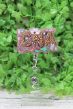 CNA Leopard on Pink Badge Reel Aaria Tees
