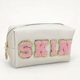 Skin Glam Cosmetic Bag Cream Aaria Tees