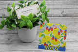 NURSE Lemons and Strawberries Badge Buddy Aaria Tees