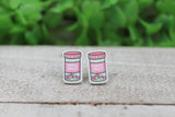 Chill Pills Stud Earrings Aaria Tees