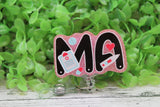 MA - Medical Assistant on Pink Badge Reel Aaria Tees