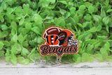Let's Go Cincinnati Bengals Badge Reel Aaria Tees