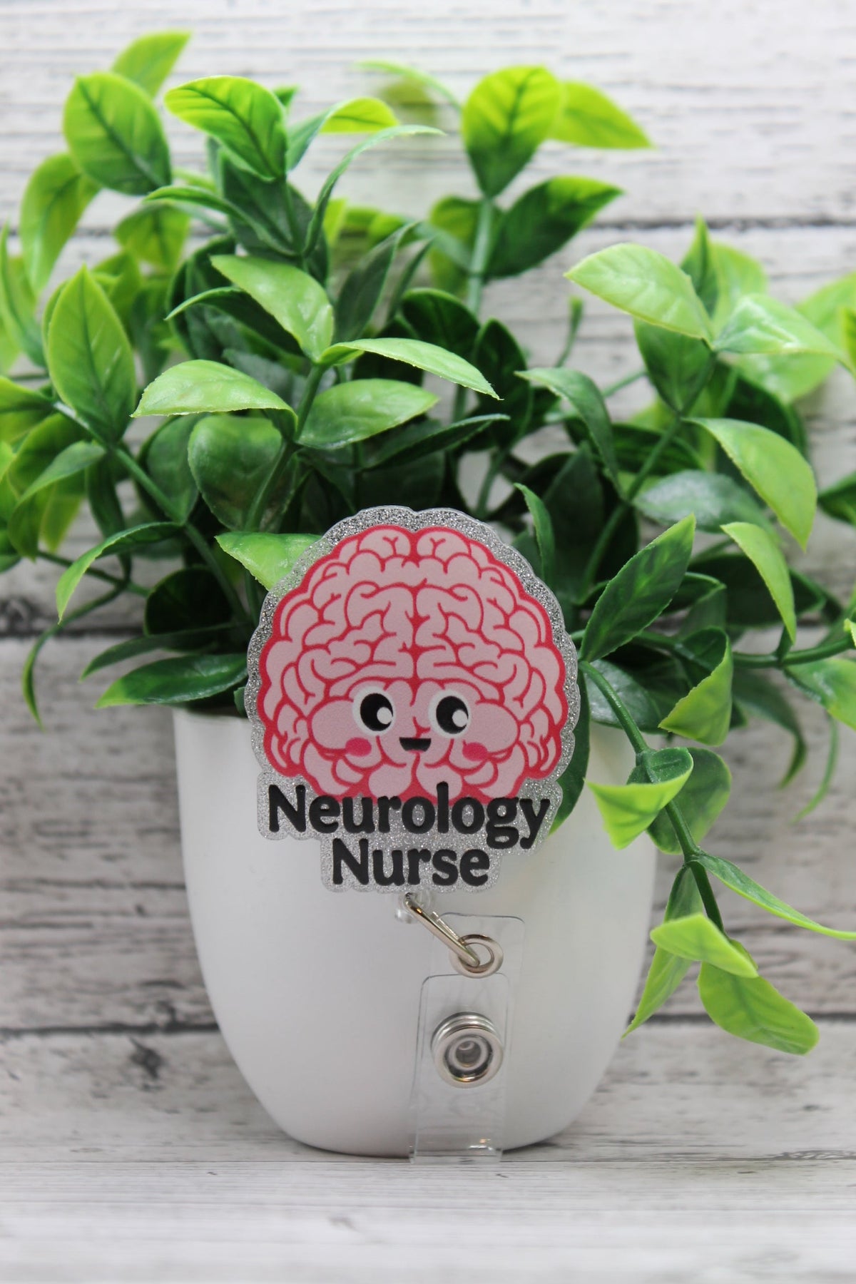 Neurology Nurse Badge Reel