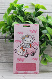 Cat with Bow Badge Buddy - BLANK Aaria Tees