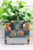 Floral Highland Cows Badge Buddy - BLANK Aaria Tees