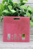 RN Pink Glitter Badge Buddy Aaria Tees