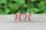 Baseball Stud Earrings Aaria Tees