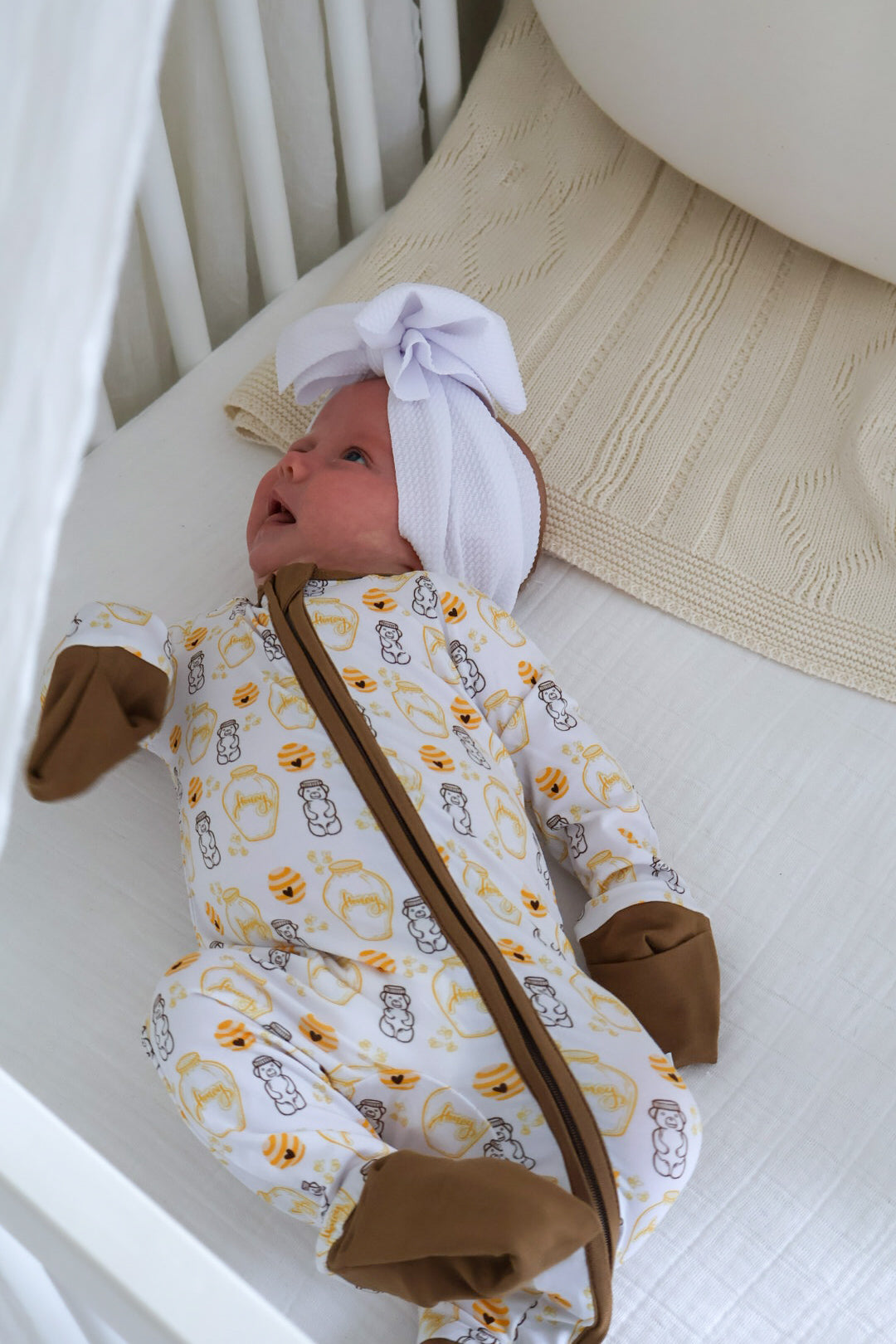 Honey Bear Romper - Aaria Tees Aaria Tees