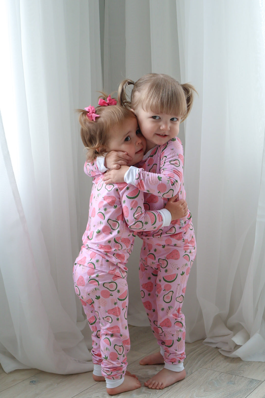 Pink Paradise Baby Pajama Set - Aaria Tees Aaria Tees
