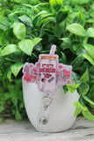 Nurse Collage Tumbler Badge Reel Aaria Tees