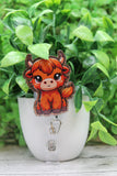 Brown Cow Badge Reel Aaria Tees
