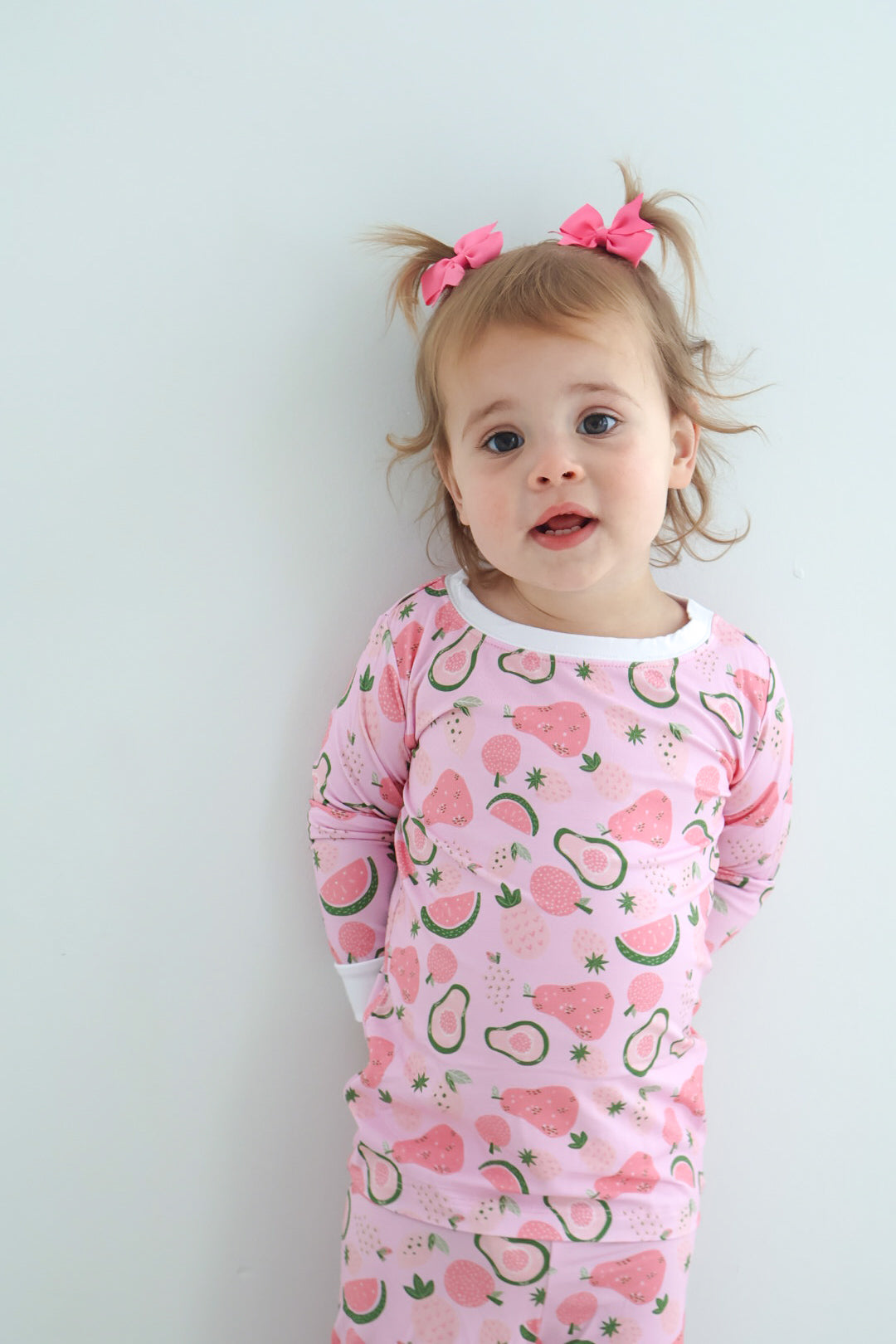 Pink Paradise Baby Pajama Set - Aaria Tees Aaria Tees