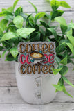 Coffee Repeat Badge Reel Aaria Tees