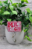 MRI TECH Badge Reel Aaria Tees