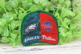 Eagles Football / Phillies Baseball Hat Badge Reel Aaria Tees