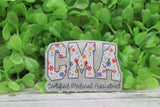 CMA Floral Badge Reel Aaria Tees