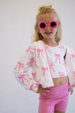 Pretty in motion- Bow Babe (Jacket only) Aaria Tees
