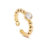 Bezel Beaded Ring Aaria Tees