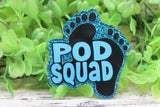 POD SQUAD Badge Reel Aaria Tees