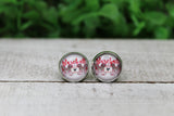Baseball MOM Stud Earrings Aaria Tees