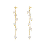 Melanie Pearl Drop Earring Aaria Tees