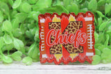 KC Chiefs Football Brushstrokes Badge Reel Aaria Tees