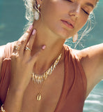Fringe Necklace Aaria Tees