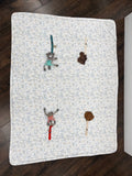 Organic Play Mat | Rectangle | Bunnies - Aaria Tees Aaria Tees