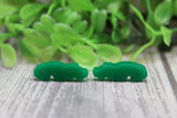 Green Alligators Stud Earrings Aaria Tees