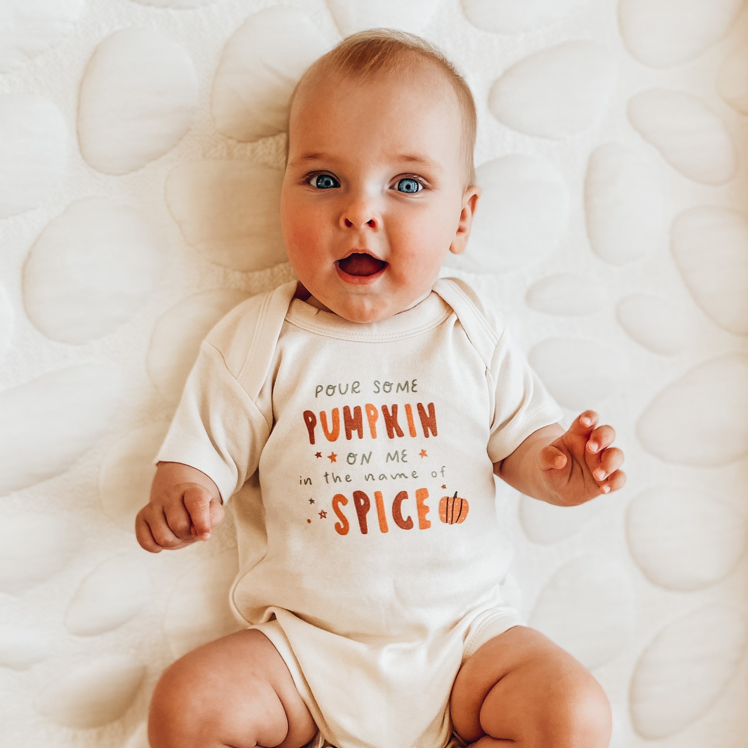 graphic bodysuit | pour some pumpkin - Aaria Tees Aaria Tees