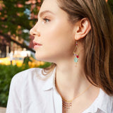 Rainbow Chandie Earrings Aaria Tees