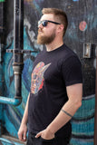 Abstract Ice Cream Skull Graphic Tee - Aaria Tees Aaria Tees