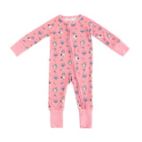 Hanukkah Pets (Convertible Zip Footies) - Pink - Aaria Tees Aaria Tees
